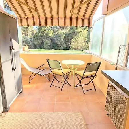 With Terrace, Swimming Pool And Tennis Appartement
